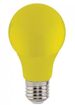 Светодиодная лампа spectra 3w e27 желтая1 фото