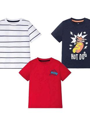 Набір футболок, 98-104, сток, lupilu