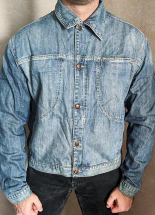 Куртка (піджак) джинсова1 фото