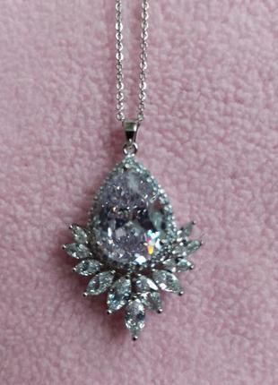 Ланцюжок ланцюг кольє намисто чокер блискучий