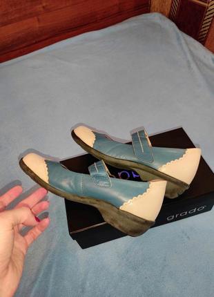 Мокасини шкіра розмір 37 устілка 23,5-24 см балетки взуття човники10 фото