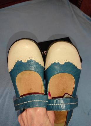Мокасини шкіра розмір 37 устілка 23,5-24 см балетки взуття човники9 фото