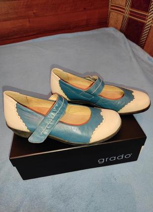 Мокасини шкіра розмір 37 устілка 23,5-24 см балетки взуття човники7 фото