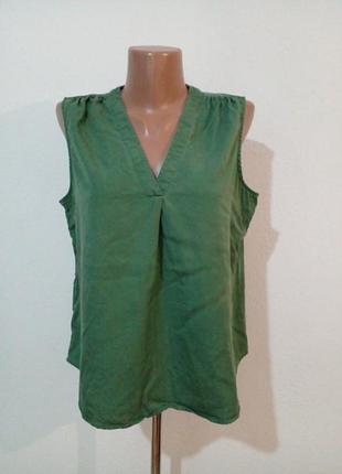 Однотонна блуза ліоцел vince camuto