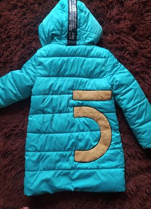 Зимова курточка для дівчинки2 фото