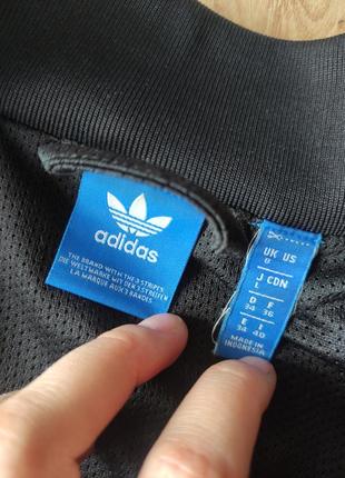 Крутая фирменная женская спортивная кофта бомбер adidas originals, l8 фото