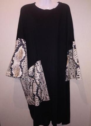 💛💙🌿стильное платье батал натуральная ткань 🌿💛💙