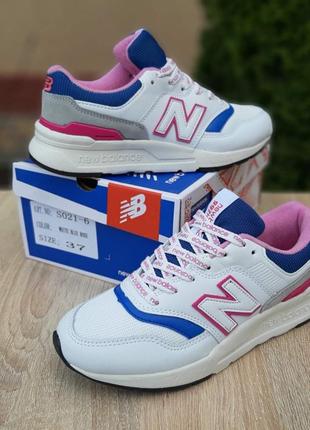 Жіночі літні шкіряні кросівки new balance 997h🆕 кросівки нью баланс