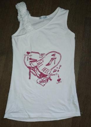 Красивая футболка удлинённая