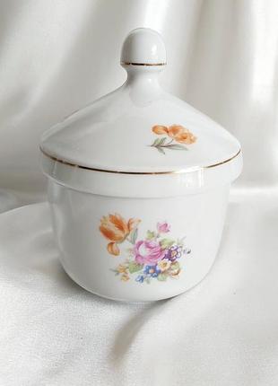 Сахарница kahla ндр фарфор немечья