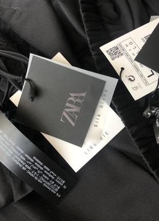 Шовкова піжама zara комплект шовк зара3 фото