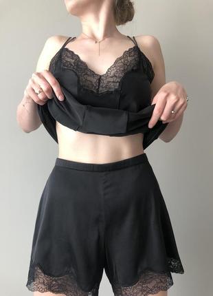 Шовкова піжама zara комплект шовк зара8 фото