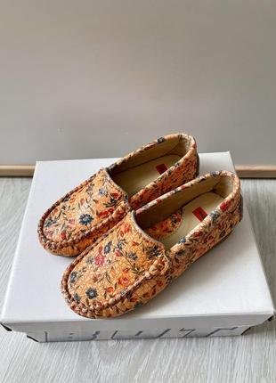 Шкіряні дитячі мокасини fascani