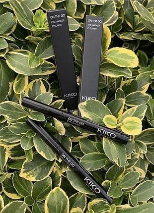 Kiko milano on the go eye marker eyeliner підводка-фломастер для очей5 фото