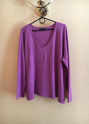 Батал великий розмір стильний м'який светр светрик кофта джемпер пуловер