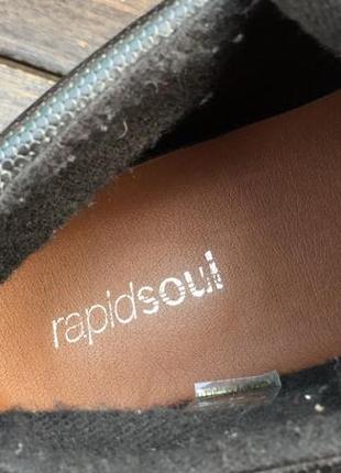 Rapid soul. кожаные мужские ботинки дезерты.7 фото