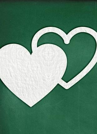 Чипборд "сердце "