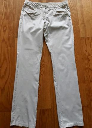 Распродажа !!! брюки атлас белые  guess by marciano los angeles1 фото