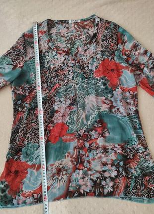 Яркая этническая блузка