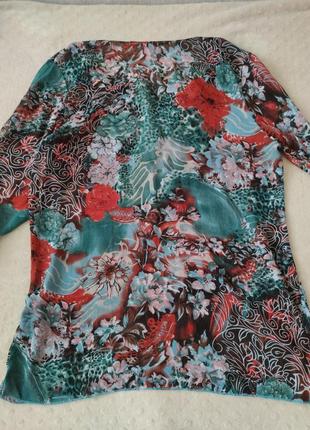 Яркая этническая блузка