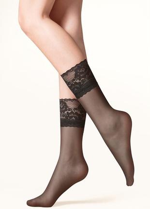 Женские носки с кружевной резинкой gatta
