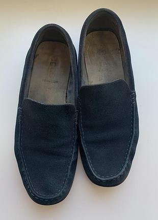 Замшевые мокасины
