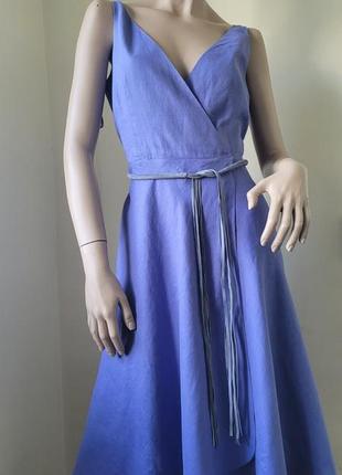 Armani collezioni льняное платье2 фото