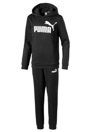 Чёрный спортивный костюм puma