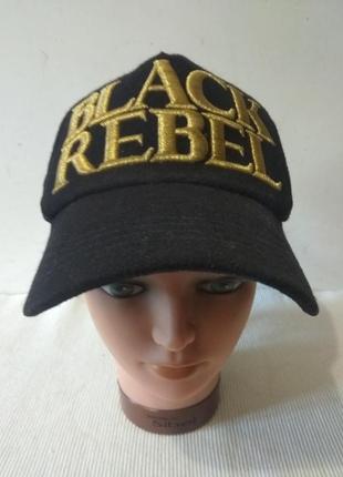 Кепка - бейсболка black rebel motorcycle club, alternative