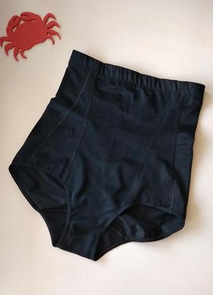 38-40р. високі атласні трусики-утяжка george