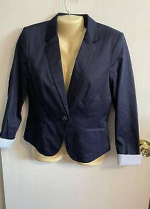 Пиджак приталенный h&m eur 34 xs р-р 406 фото