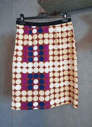 Эффектная шелковая юбка marni at h&amp;m6 фото