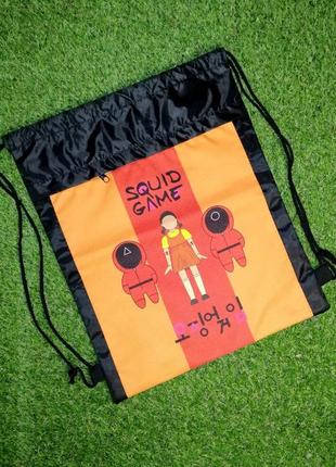 Рюкзак мішок для сменки гра в кальмара