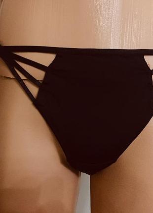 Стринги трусики трусы черные intimissimi