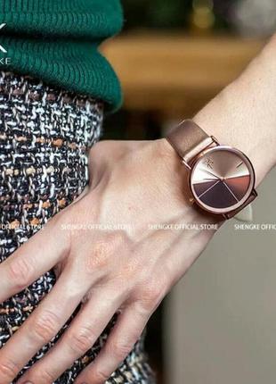 Необычные роскошные женские часы sk shengke2 фото