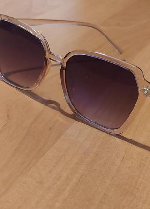 Жіночі градієнтні багатокутні очки