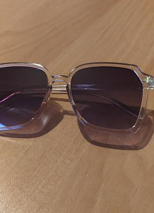 Жіночі градієнтні багатокутні очки