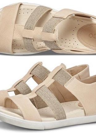 Жіночі, натуральні босоніжки *ecco damara sandal*