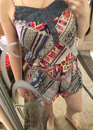 Комбез, зручний літній  комбенизон, літній легкий комбінезон2 фото