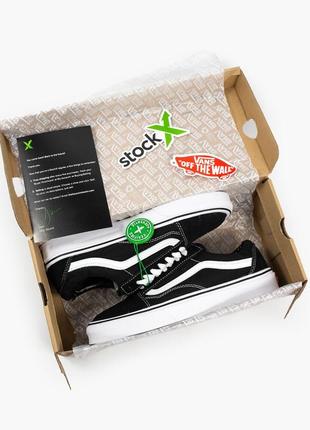 Женские и мужские чёрные кеды vans old skool black на лето6 фото