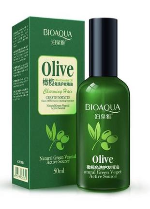 Масло для волос bioaqua olive hair oil с экстрактом оливы