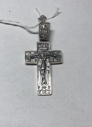Крест серебряный2 фото