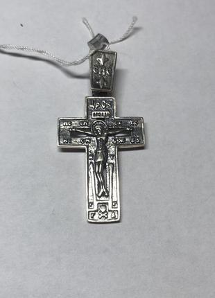 Крест серебряный1 фото