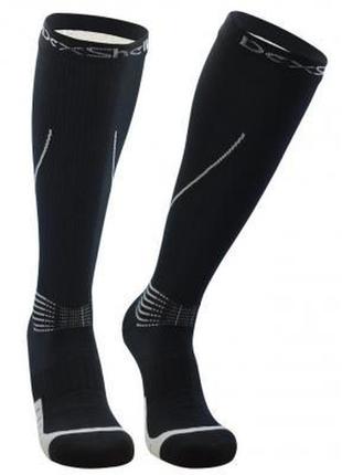 Водонепроницаемые носки dexshell compression mudder socks l grey (ds635gryl)