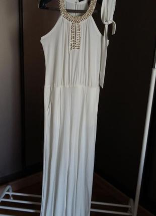 Комбинезон молочного цвета