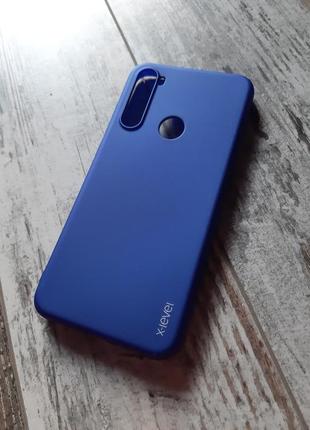 Xiaomi redmi note 8t защитный чехол бампер x-level matte case