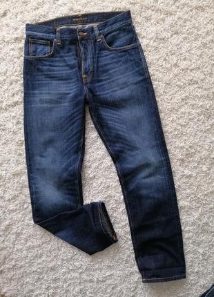 Красивые мужские джинсы nudie jeans 31/32 в прекрасном состоянии