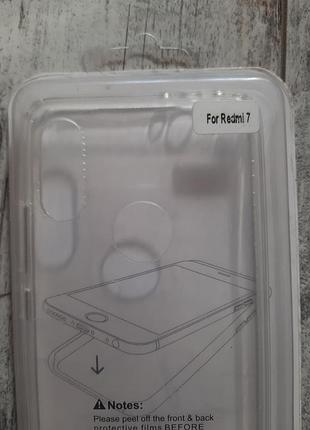 Xiaomi redmi 7 фірмовий чохол