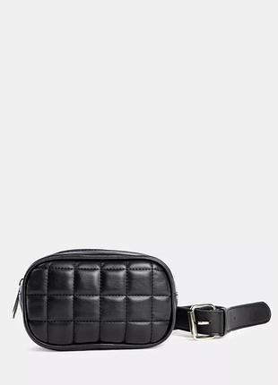 Стьобана поясна сумка