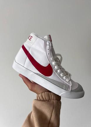 Кросівки nike blazer mid red